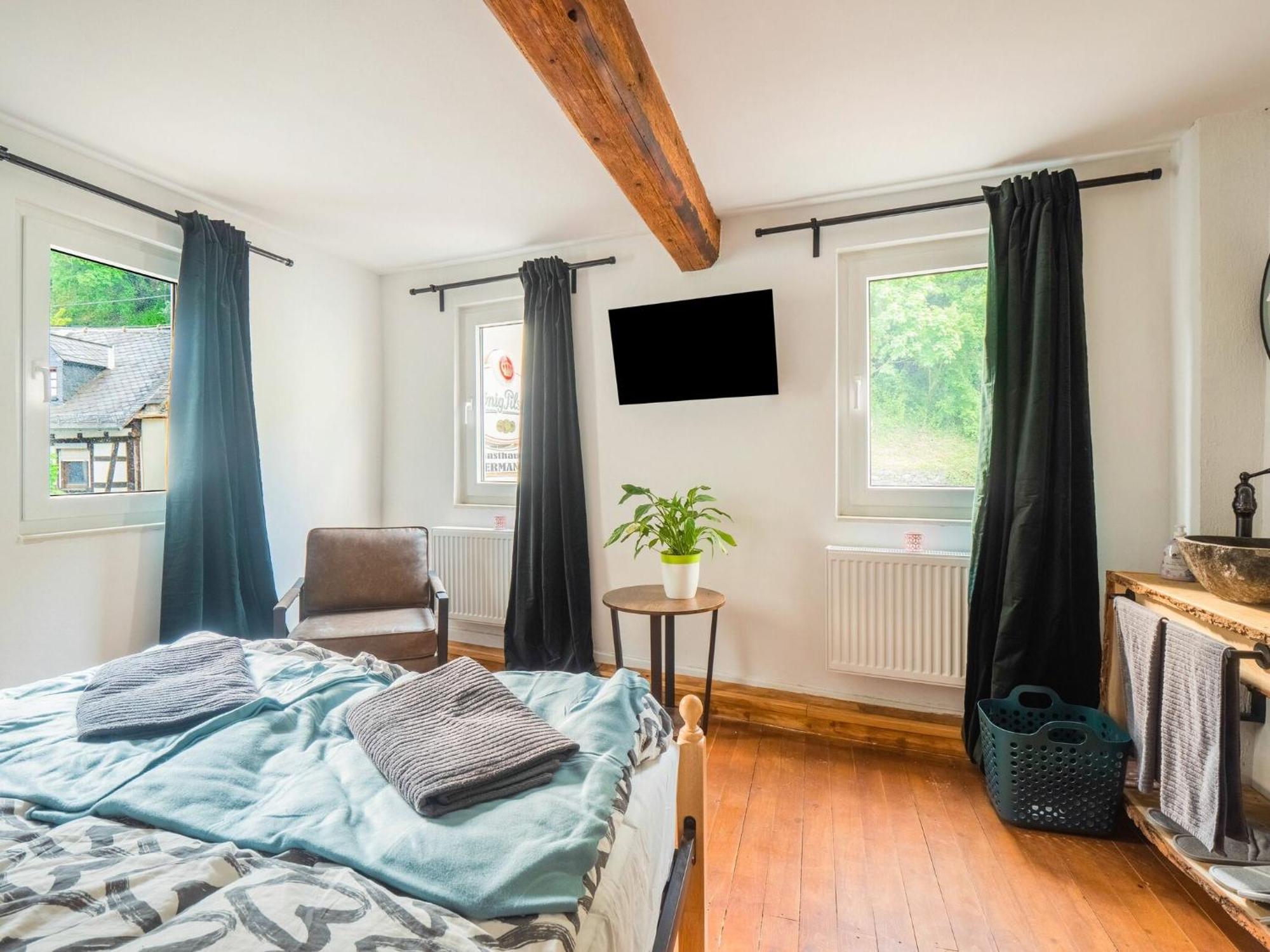 Cosy Holiday Home In Sankt Goarshausen With Barbecue 外观 照片